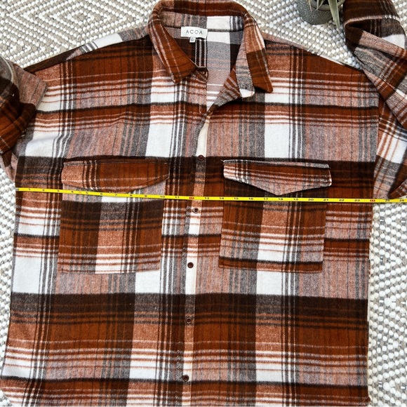 ACOA Over Sized Shirt Jacket - Picture 10 of 13